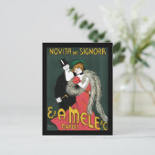 Leonetto Cappiello Novita Per Signora Briefkaart (Staand voorkant)