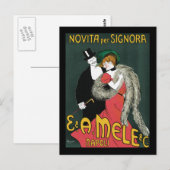 Leonetto Cappiello Novita Per Signora Briefkaart (Voorkant / Achterkant)