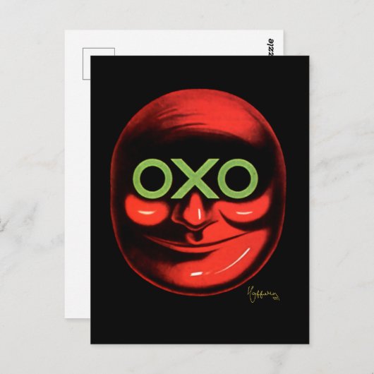 Leonetto Cappiello OXO-reclameposter Briefkaart (Voorkant / Achterkant)