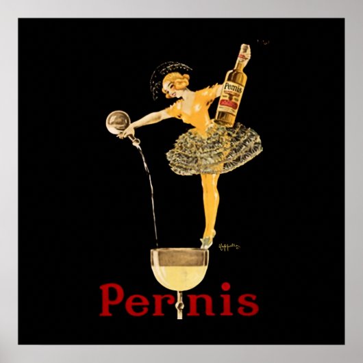 Leonetto Cappiello Pernis Wine Adverteren Poster (Voorkant)