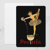 Leonetto Cappiello Pernis Wine Adverteren Poster Kaart (Voorkant / Achterkant)