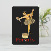 Leonetto Cappiello Pernis Wine Adverteren Poster Kaart (Staand voorkant)