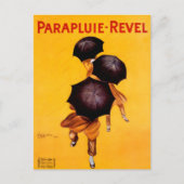 Leonetto Cappiello Revel Paraplu Advertentie Briefkaart (Voorkant)