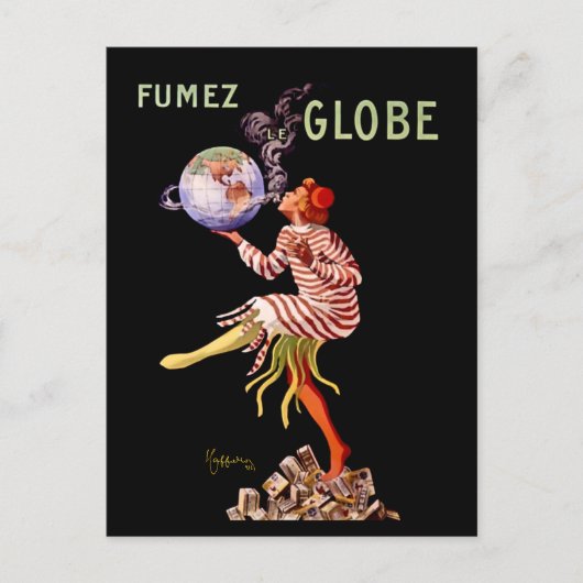 Leonetto Cappiello Smoking Adverteren Poster Briefkaart (Voorkant)