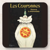 Leonetto Cappiello's Crown Soda-poster Bier Onderzetter (Voorkant)