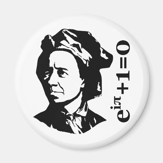 Leonhard Euler Magneet (Voorkant)