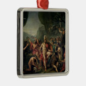Leonidas bij Thermopylae, 480 BC, 1814 Metalen Ornament (Rechts)