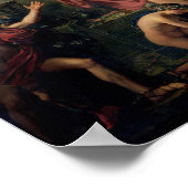 Leonidas bij Thermopylae, 480 BC, 1814 Poster (Hoek)