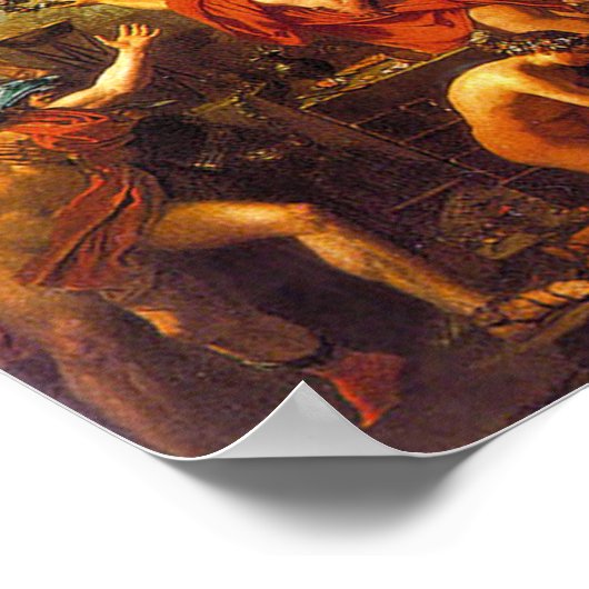 Leonidas bij Thermopylae Poster (Hoek)