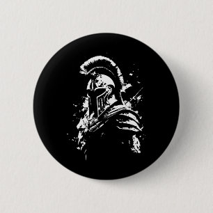 Leonidas Spartan Helm Gym Sparta Workout Grieks W Ronde Button 5,7 Cm