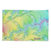 LEONIE~ Origineel Fractal Design ~ Pastel Icicles  Kussensloop (Achterkant)