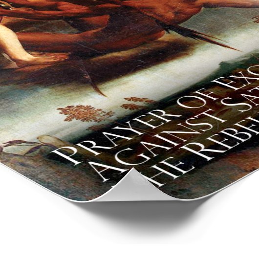 Leonine Prayer van het Exorcisme Poster (Hoek)