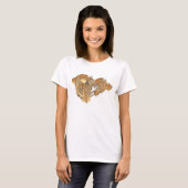 Leonkathedraal. Spanje T-shirt (Voorkant volledig)