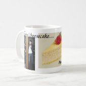 Leon's kaesecake club koffiemok (Voorkant links)