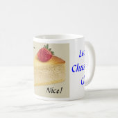 Leon's kaesecake club koffiemok (Voorkant rechts)