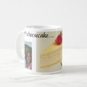 Leon's kaesecake club koffiemok (Voorkant links)