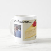 Leon's kaesecake club koffiemok (Voorkant links)