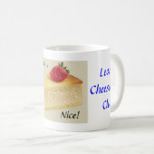 Leon's kaesecake club koffiemok (Voorkant rechts)