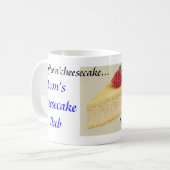 Leon's kaesecake club koffiemok (Voorkant links)