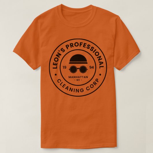 Leons Professional Cleaning Corp T-shirt (Design voorkant)
