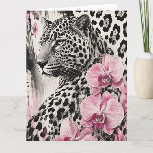 LeoOrchid Love Kaart (Voorkant)