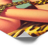  Leopar Print Pin Up (Hoek)