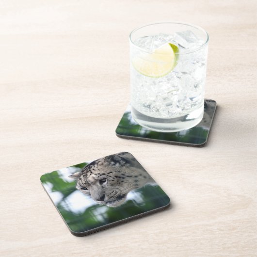 Leopard 003 bier onderzetter (Rechterzijde)