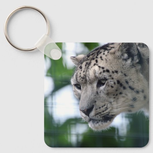 Leopard 003 sleutelhanger (Voorkant)