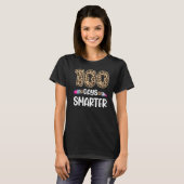Leopard 100 dagen slimmere 100e dag van de Te T-shirt (Voorkant volledig)