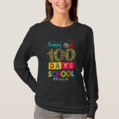 Leopard 100th Day Of School Para Life 100 Days Sma T-shirt (Voorkant)