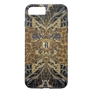 Leopard 6/6s Wild Side Elegant Monogram Plus Case-Mate iPhone Case