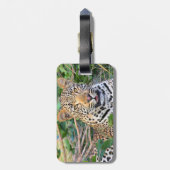 Leopard 6 Bagagelabel (Achterkant verticaal)