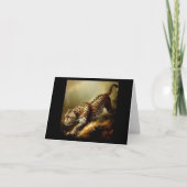 Leopard (9) Wilde kat Kaart (Voorkant)