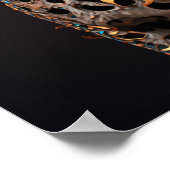 Leopard Abstract Wall Art Poster (Hoek)