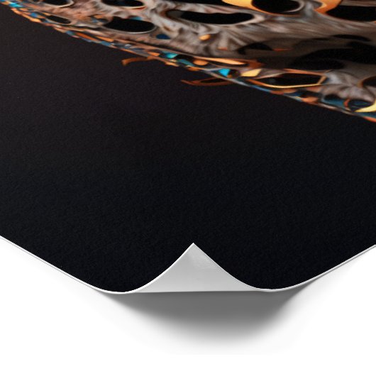 Leopard Abstract Wall Art Poster (Hoek)