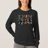 Leopard Admin Squad School Assistent Principal Wom T-shirt (Voorkant)