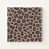  Leopard-afdruk Notitieboek (Achterkant)