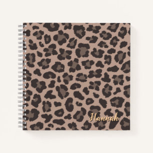  Leopard-afdruk Notitieboek