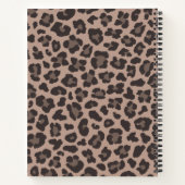 Leopard-afdruk Notitieboek (Achterkant)
