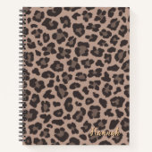  Leopard-afdruk Notitieboek (Voorkant)
