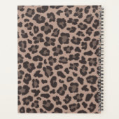  Leopard-afdruk Planner (Achterkant)