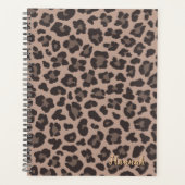  Leopard-afdruk Planner (Voorkant)