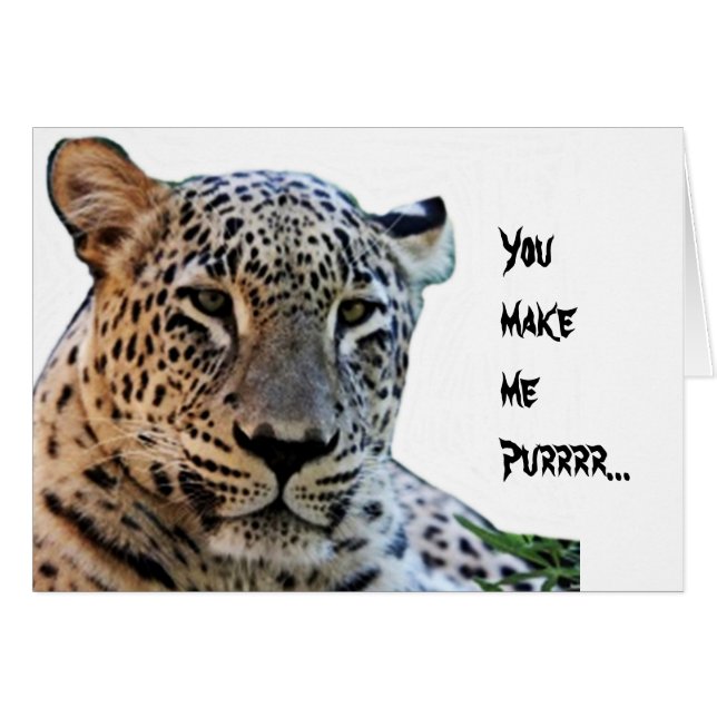 Leopard afdrukken (Voorkant Horizontaal)