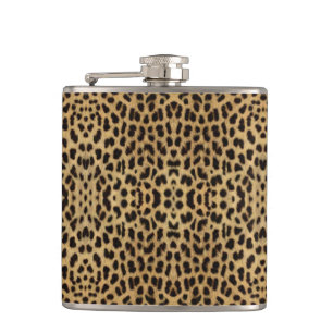 Leopard-afdrukkolf Heupfles