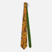 LEOPARD ANIMAAL GOLD SPOTTEED STROPDAS (Voorkant)