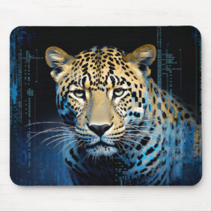 Leopard Animal Art Decor Verf Mozaïek Muismat