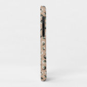 Leopard Animal Beige Modern Case-Mate iPhone Case (Achterkant/links)