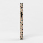 Leopard Animal Beige Modern Case-Mate iPhone Case (Achterkant/rechts)