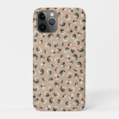 Leopard Animal Beige Modern Case-Mate iPhone Case (Achterkant)