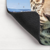 Leopard Animal Fun Natuur Spelen Water Muismat (Hoek)